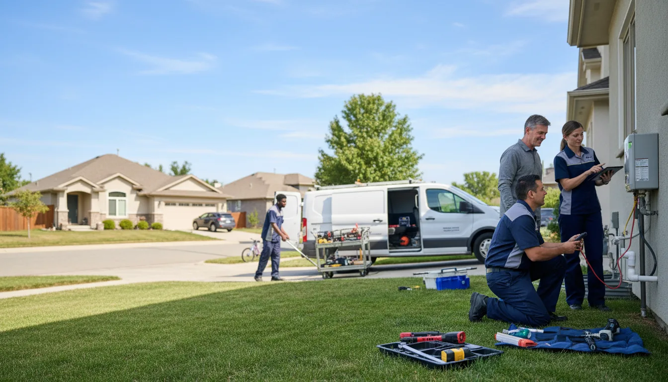 Tankless water heater service in Kennard, NE